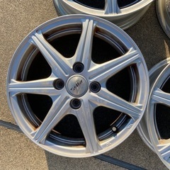 スタッドレス 用に　ウェッズ　14インチ  5.5J  4穴　PCD100の画像
