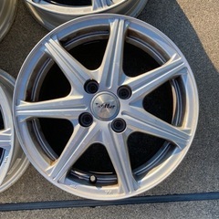スタッドレス 用に　ウェッズ　14インチ  5.5J  4穴　PCD100の画像