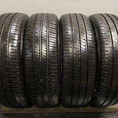 DUNLOP ENASAVE EC204 185/65R15 15インチ 夏タイヤ 4本 2020年製 バリ溝
