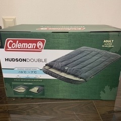 【新品未使用】Coleman 2人用寝袋