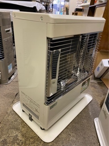 清掃整備済み 万代店 サンポット☆半密閉式石油ストーブ KSH-482KL I 煙突