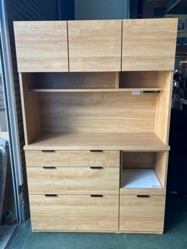 ● キッチンボード、ニトリ、エトナ120KB、美品、新品価格89,900円、幅120センチ