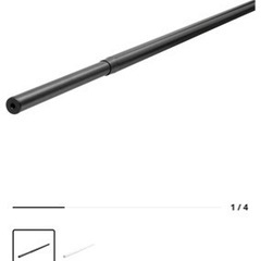 IKEA RÄCKA レッカ　カーテンロッド　ポールの画像