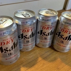 Asahi ３５０ml ４本の画像