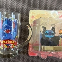 スティッチグラス&アクセサリースタンドセット
