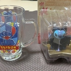 スティッチグラス&アクセサリースタンドセットの画像