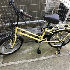 更に値下げ‼️【定価の半額】おまけ付き　自転車　ミニベロ　ギア6...