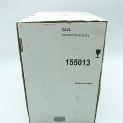 未使用■シャンパングラス■フレシネ■6客セット■FREIXENET CAVAの画像