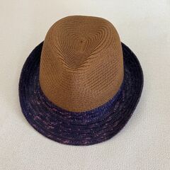 更なる値下げ  シゲマツ製　 ハット  ブラウン色 美品 の画像