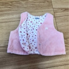 ミキハウス　ベスト　フリーサイズの画像
