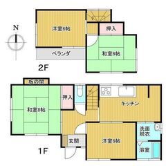 ♦古河市諸川♦4DK ♦中古一戸建て♦