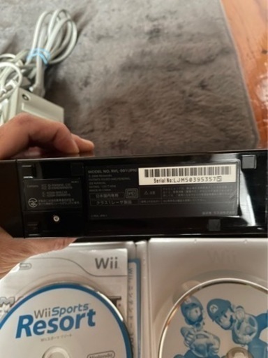 wii ソフト付き　値下げしました