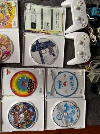 wii ソフト付き　値下げしました