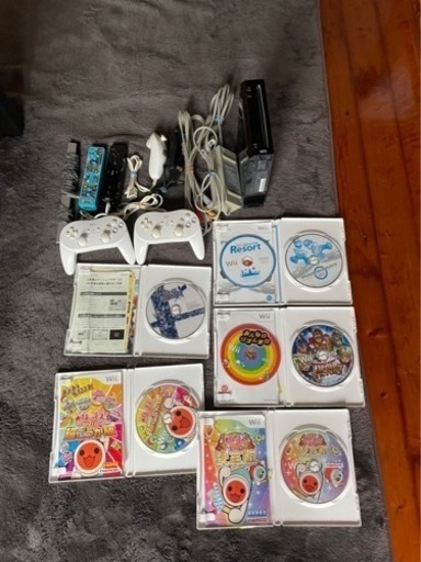 wii ソフト付き　値下げしました