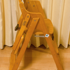 【お取引中】木製ハイチェア(KATOJI)の画像