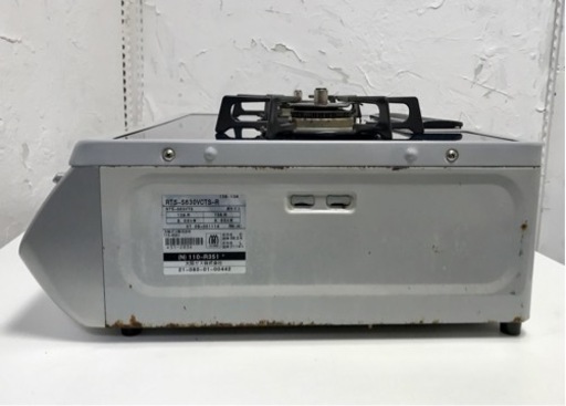 大阪ガス　都市ガス用ガラストップガスコンロ　RTS-S630VCTS