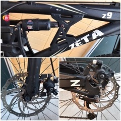 ★ZETA フルサス MTB ディスクブレーキ アルミフレーム マウンテンバイク SHIMANO シマノ 自転車の画像