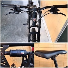 ★ZETA フルサス MTB ディスクブレーキ アルミフレーム マウンテンバイク SHIMANO シマノ 自転車の画像