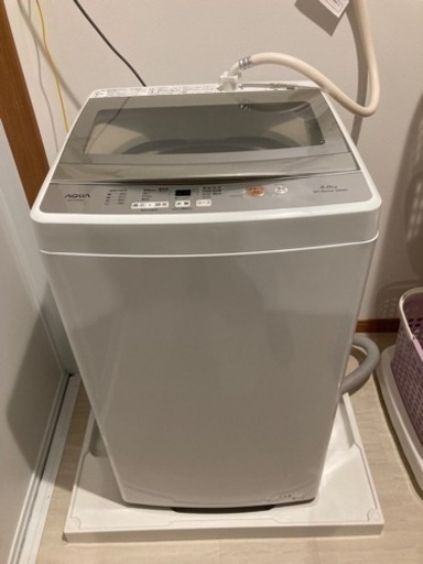 メーカー保証残有り　AQUA AQW-S5M 縦型洗濯機