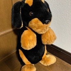 座りおもちゃワンちゃん　差し上げます