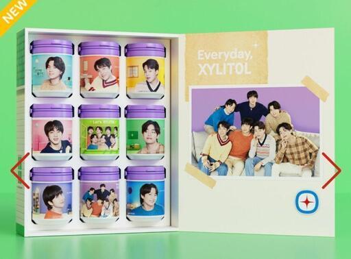 未開封BTS×キシリトール　9個入　コンプリートセット7Scenes
