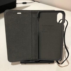iPhone X ケース　モレスキン他計3個セット【ジモティー限定iPhoneの箱付き】の画像