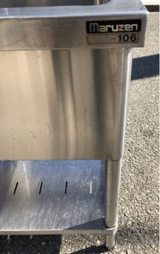 ⭐︎中古品　マルゼン　1槽シンク　1000×600×800mm  厨房用品⭐︎