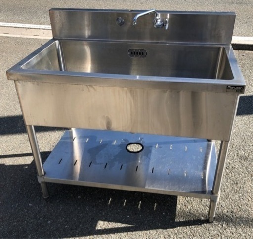 ⭐︎中古品　マルゼン　1槽シンク　1000×600×800mm  厨房用品⭐︎