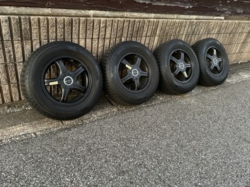 デリカ:D5 スタッドレスホイール4本セット⭐︎TOYOウィンタートランパス