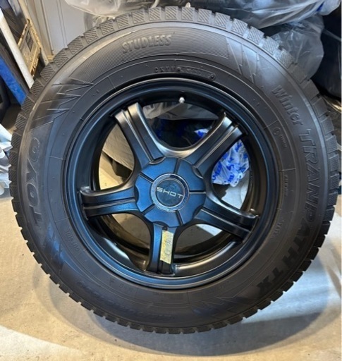 デリカ:D5 スタッドレスホイール4本セット⭐︎TOYOウィンタートランパス
