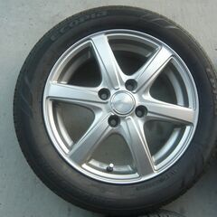 軽自動車　アルミ・タイヤセットの画像