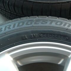 軽自動車　アルミ・タイヤセットの画像