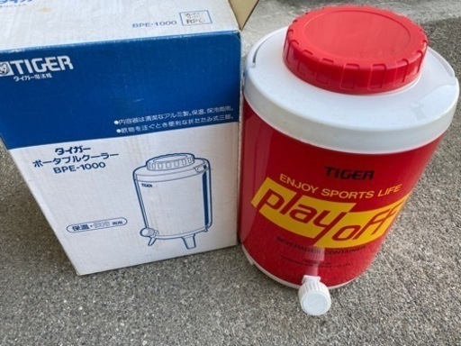 タイガー　未使用品ポータブルクーラー