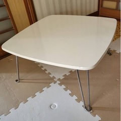 中古簡易テーブル/ホワイト
