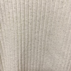 リブニット　白　ハイネックの画像