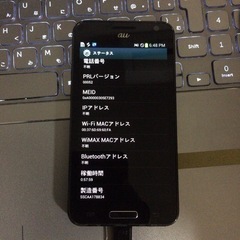 【値下げ済み】Androidスマホ GALAXY SⅡ WiMAX ISW11SCの画像