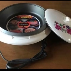 中央産業 電気万能鍋 着脱プレート グリルパン