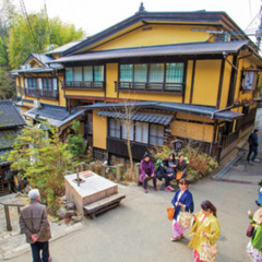移住者の街　街全体がひとつの旅館　秘境黒川温泉　旅館料理師　月３０万　家具家電付き寮　住み込みの画像