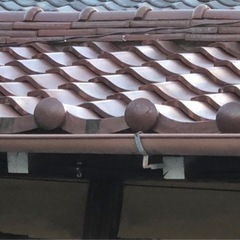 『終了しました』比較的綺麗な瓦屋根差し上げます。の画像