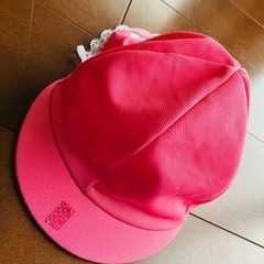 博多学園　リトルさん　帽子　ピンク　女の子　美品の画像