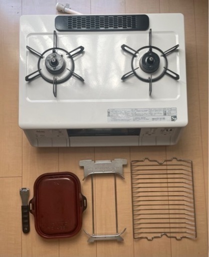 値下げ！パロマ PA-360WHA-Ｒ テーブルコンロ エヴリシェフシリーズ 水なし両面焼き 火力右大 都市ガス