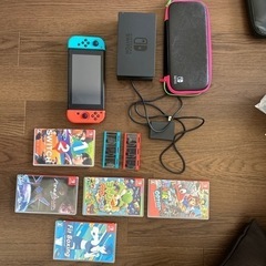 Switch本体、ソフトセット