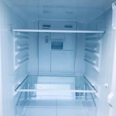 ③162番 シャープ✨ノンフロン冷凍冷蔵庫✨SJ-D14A-W‼️