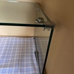 🈹値下げしました　ガラステーブルの画像