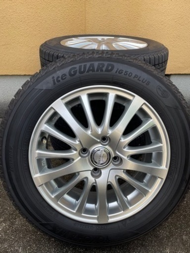 更に値下げ！美品:スタッドレスタイヤ　アルミ付き