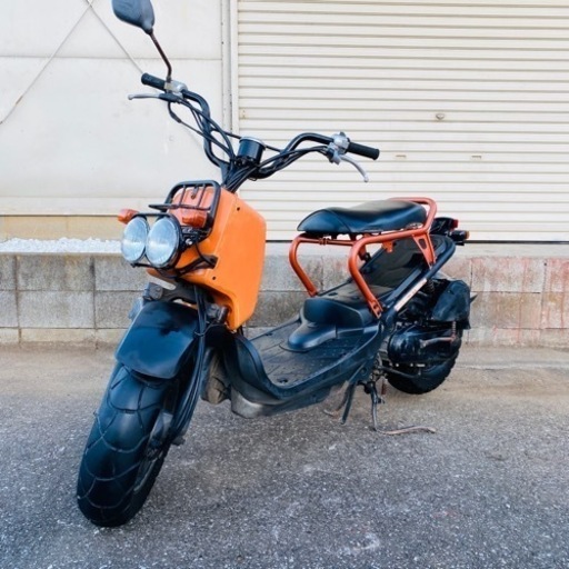 ズーマー　オレンジ　低走行エンジン　バッテリー新品　千葉県流山市　配達可能