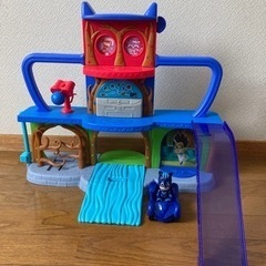 パジャマスク　基地　キャットボーイ&キャットカー