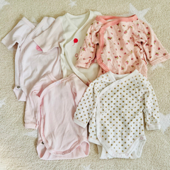 【17枚】50〜60cm ベビー服　ベビーミトン　肌着の画像