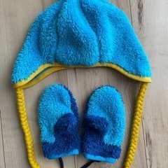 《決まりました》THE NORTH FACE ベビー 帽子と手袋の画像