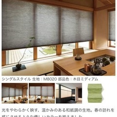 【新品未使用】プリーツスクリーン